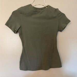 SKIMS Olive Short Sleeve Tee